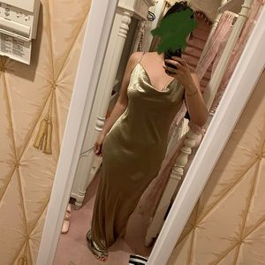 Slip dress - Champagne Gold